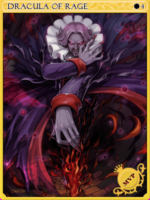 Furious Dracula Card illustration