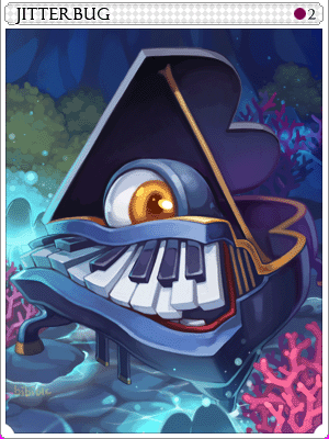 Jitterbug Card illustration