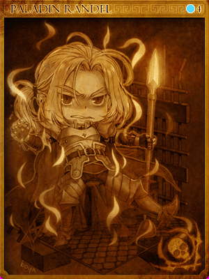 Sealed Paladin Randel Card illustration