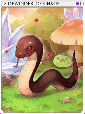 Chaotic Sidewinder Card illustration