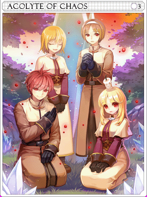 Chaotic Acolyte Card illustration