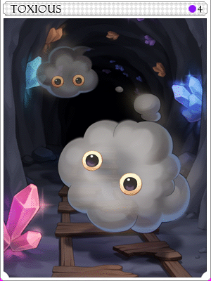 톡시어스 카드 illustration