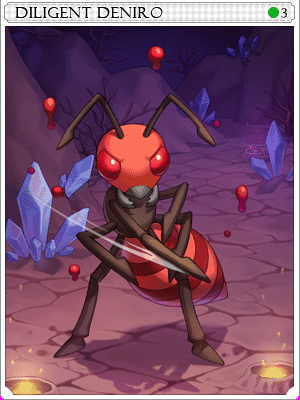 Diligent Deniro Card illustration