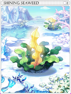 Shining Seaweed Card illustration
