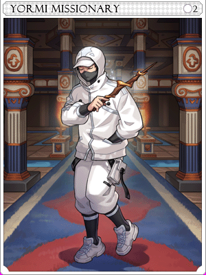 Yormi Missionary Card illustration