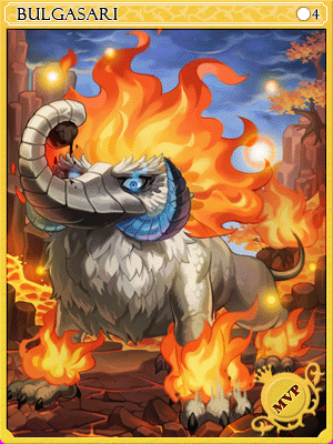 Bulgasari Card illustration