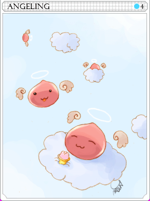 엔젤링 카드 illustration