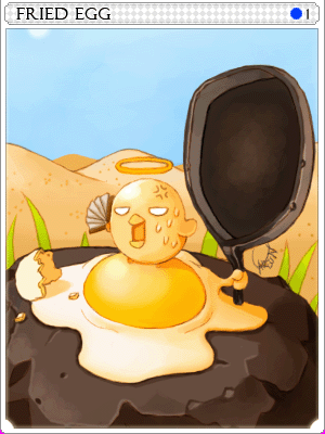 백련옥 카드 illustration