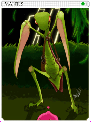 Mantis Card illustration