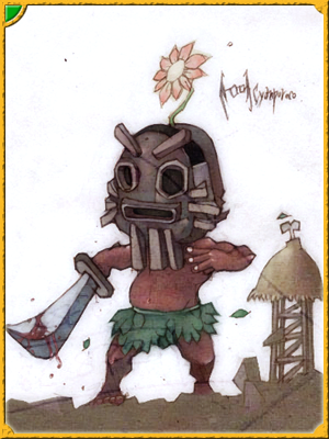 Scorpion King Card illustration