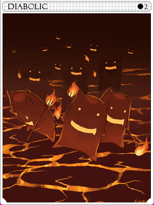 디아볼릭 카드 illustration