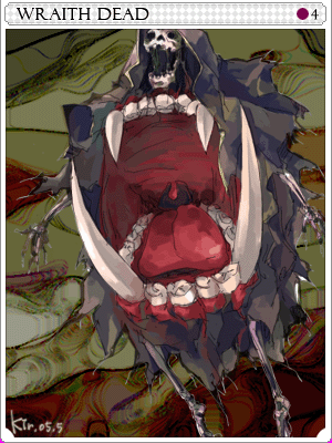 Wraith Dead Card illustration