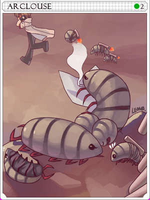 아크라우스 카드 illustration