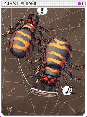 자이언트스파이더 카드 illustration