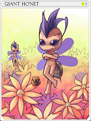 Giant Hornet Card illustration