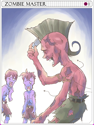 Zombie Master Card illustration