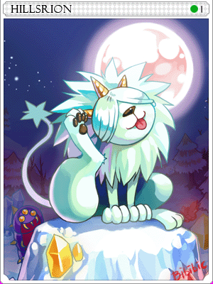 힐스리온 카드 illustration