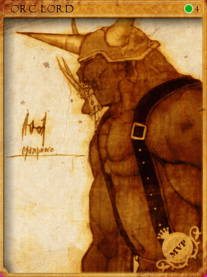 Sealed Orc Load Card illustration