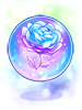 Shining Snow Flower Magic Stone