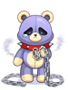 Chained Teddy Bear