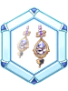 Printed Gaebolg Earring