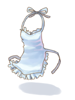 純白のエプロン