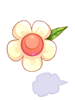 Costume: Romantic White Flower