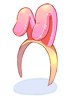 Costume: Pink Rabbit Headband