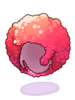 Costume: Red Afro Wig