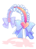 Costume: Heart Ribbon Hairband