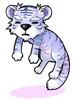 Costume: White King Tiger Doll Hat