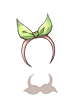 Costume: Cute Green Ribbon