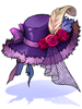 Costume: Ladys Feather Hat