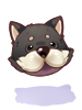 Costume: Black Shiba Inu Hat