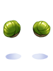 Costume: Hair in a Bun(Green)
