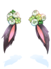 Costume: Happy Droopy Lunatic Ears (Black)
