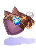 Costume: Cat's Paw Knit Hat (Brown)
