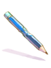 Costume: Blue Pencil in Mouth