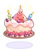 Costume: Birthday Cake Hat