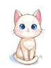Costume: White Cat On Shoulder
