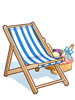 Costume: Blue Sunbed