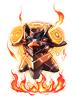 Flame Rune Armor
