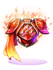 Flame Flower Magical Armor
