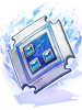 Blue Flame Magical Shield