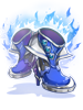 Blue Flame Magical Shoes