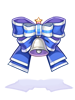 Costume: Back Ribbon Bell (Blue)