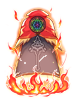 Flame Rune Manteau