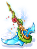 Costume: Thornvine Crystal Scythe