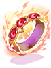 Flame Flower Magical Ring