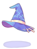 Costume: Blue Magician Hat